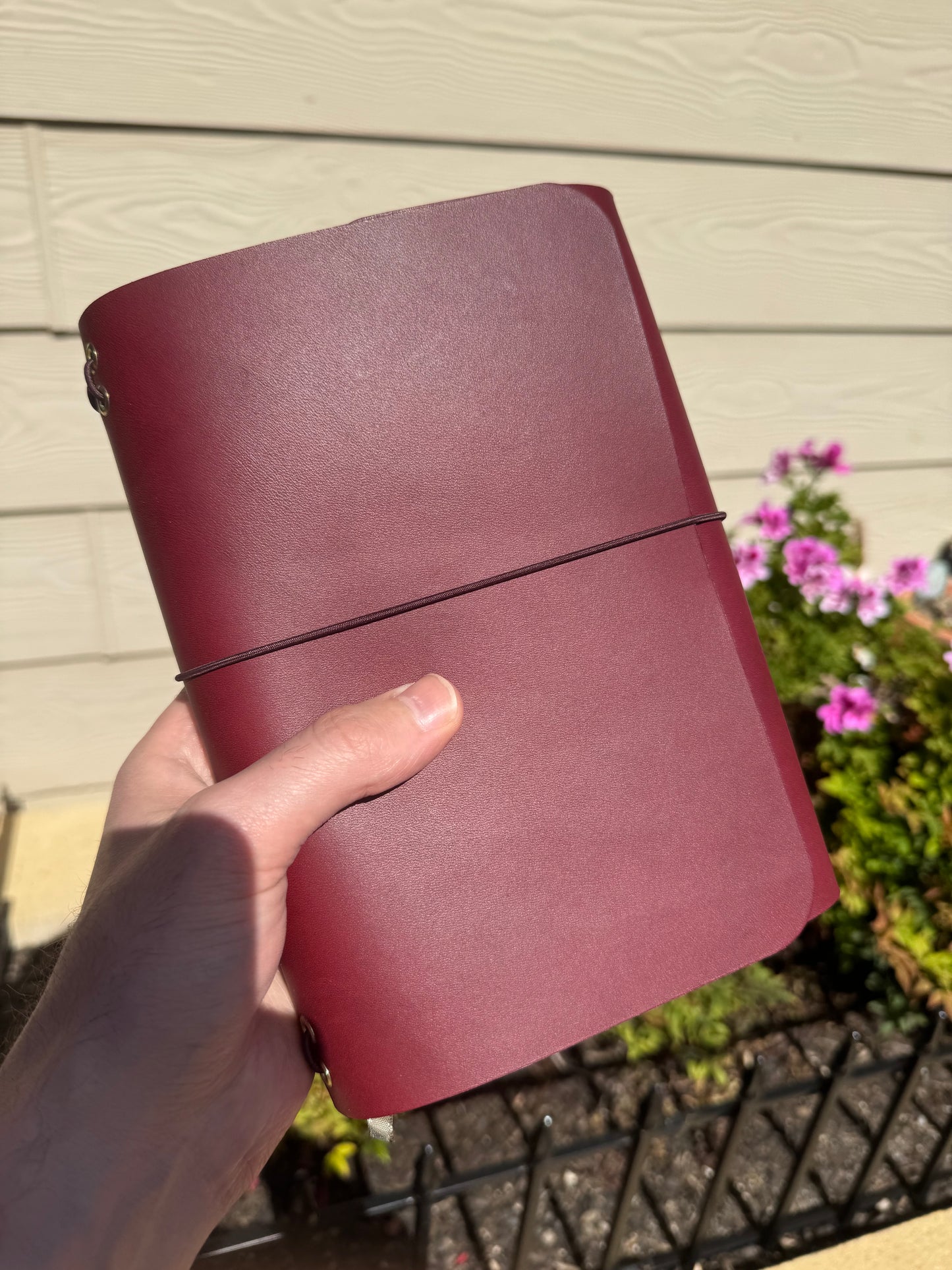 A5 Trifold Journal PDF Pattern (2 Vertical Columns)