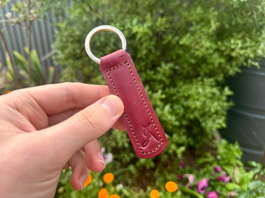 Leather Key Ring