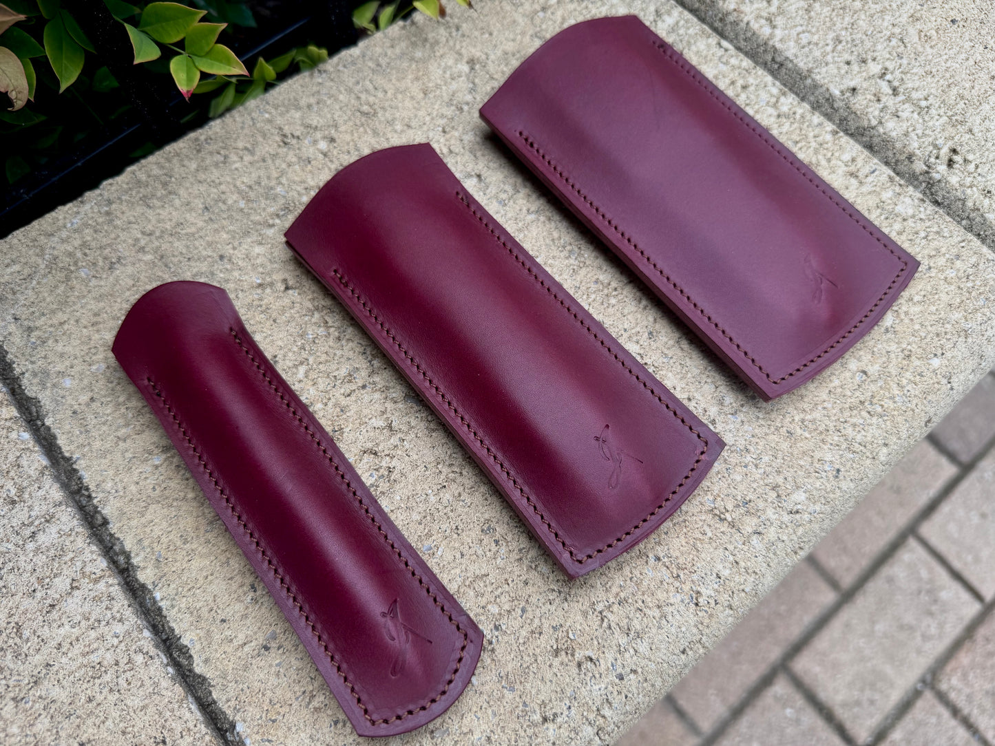 Leather Pen Case (Single, Double, and Triple)