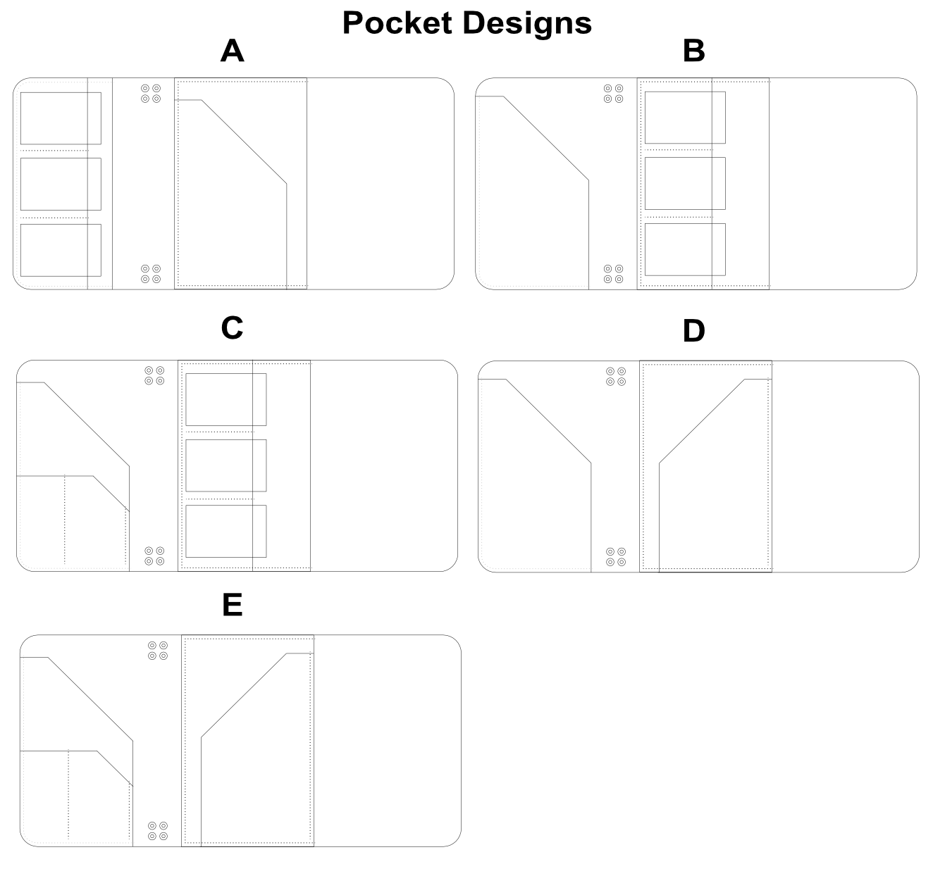 Memoir Pocket Trifold (A5)