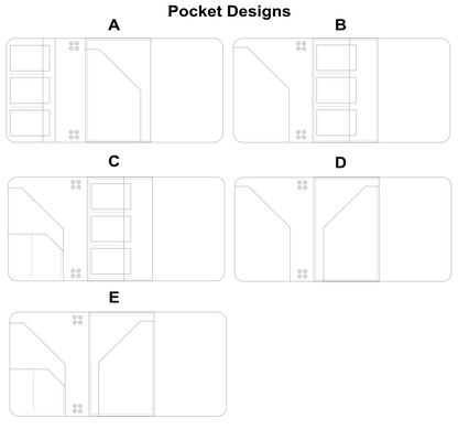 Memoir Pocket Trifold (A5)