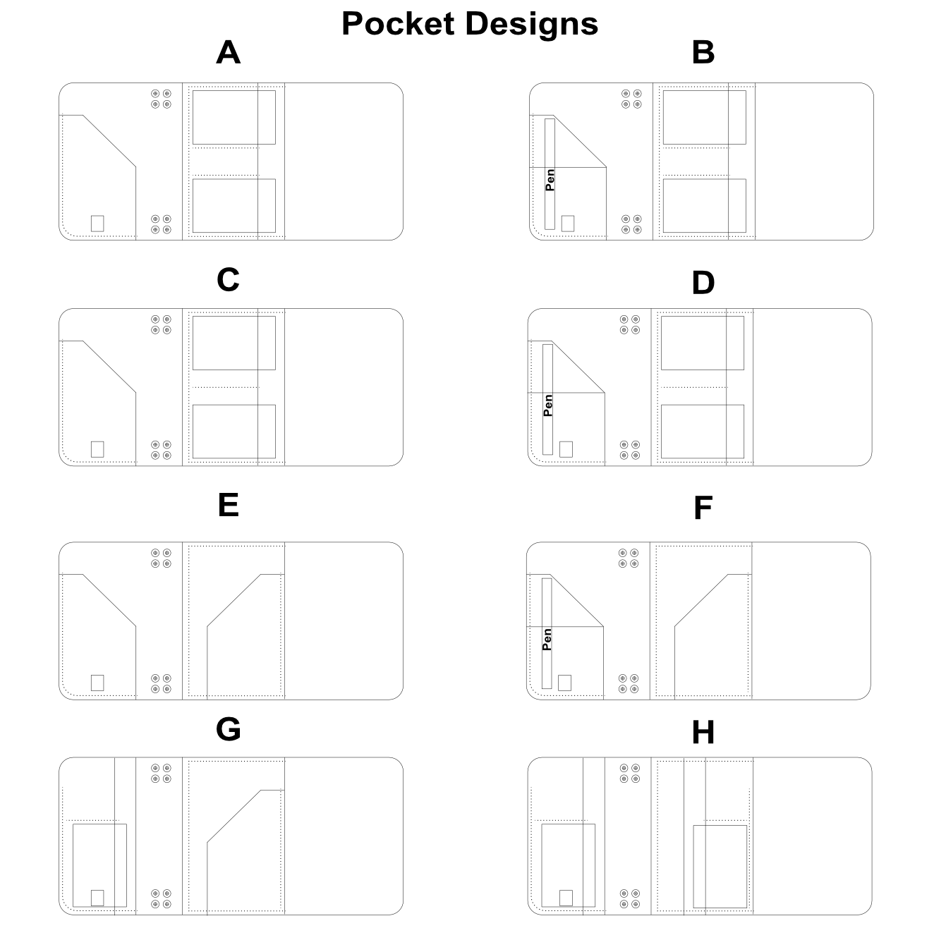 Companion Pocket Trifold (A6)
