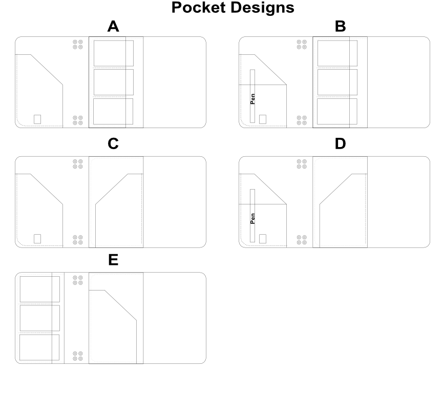 Commonplace Pocket Trifold (B6)