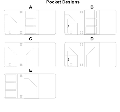 Commonplace Pocket Trifold (B6)