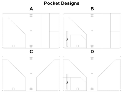 Extra Large Bifold Pocket